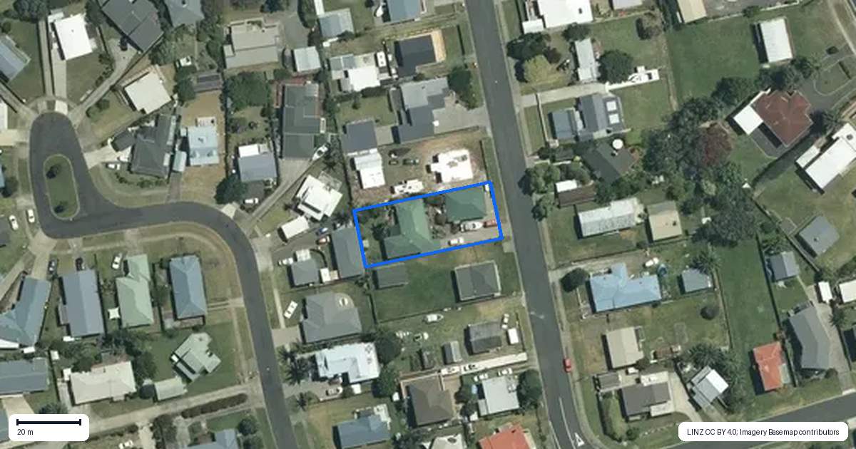 Property context map for 244 Cook Drive, Whitianga