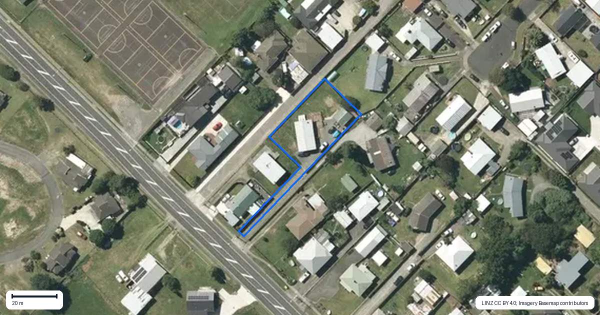 Property context map for 37B River Road, Ngaruawahia