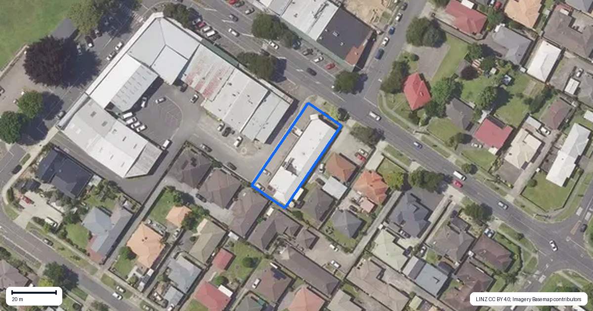 Property context map for 120 Chadwick Road, Greerton, Tauranga
