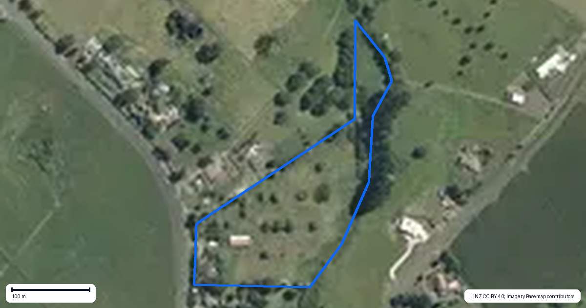 Property context map for 3173 Ohaupo Road, Rukuhia, Hamilton