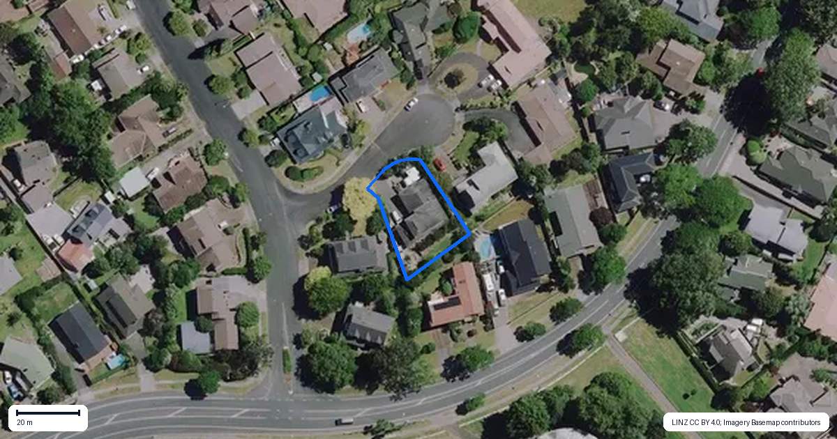 Property context map for 4 Epsom Place, Chartwell, Hamilton