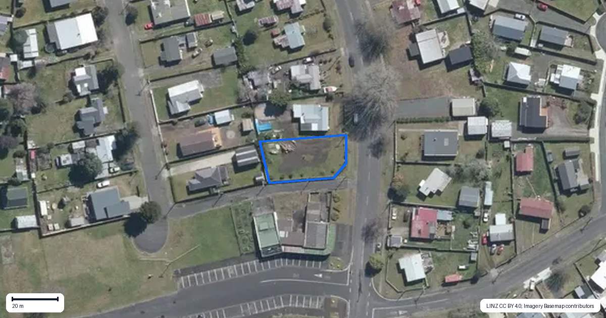 Property context map for 47 Rangatira Drive, Mangakino