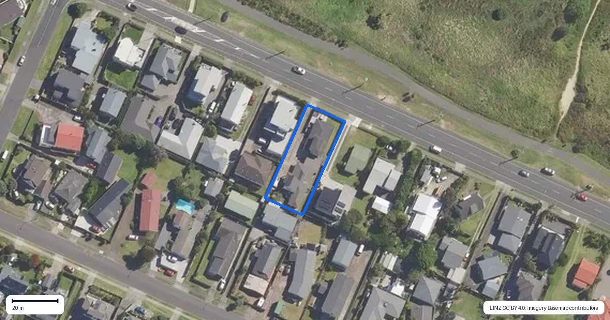 Property context map for 614B Papamoa Beach Road, Papamoa Beach, Papamoa