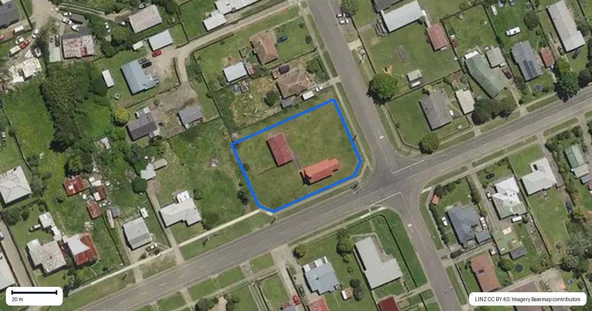 Property context map for 29 Morrison Road, Taneatua