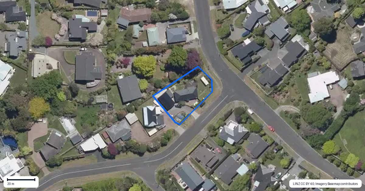 Property context map for 1 Boundary Road, Waipahihi, Taupo