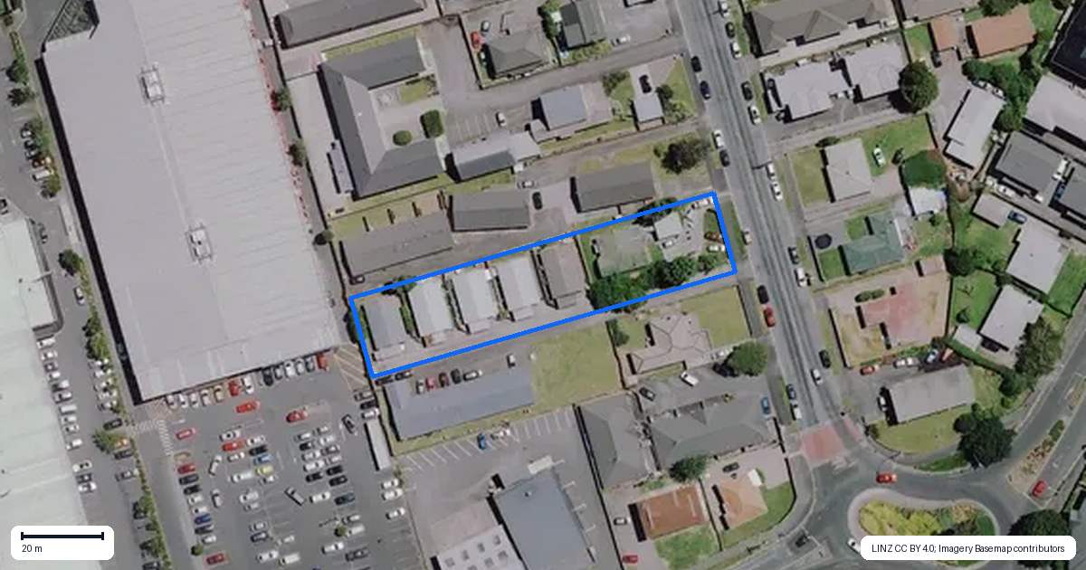 Property context map for 9C Cameron Road, Hamilton East, Hamilton