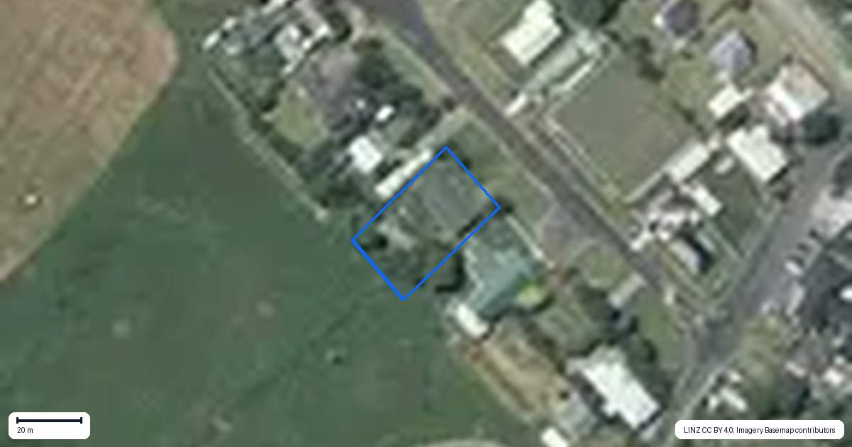 Property context map for 6 Briscoe Street, Awakino, Mokau