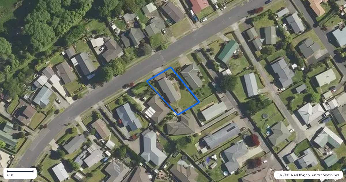 Property context map for 55 Blomfield Street, Pukehangi, Rotorua
