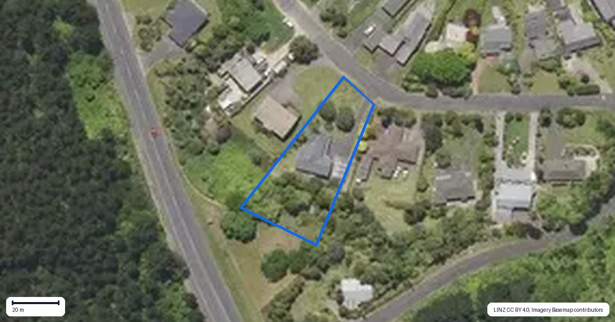 Property context map for 8 Okawa Place, Tikitere, Rotorua