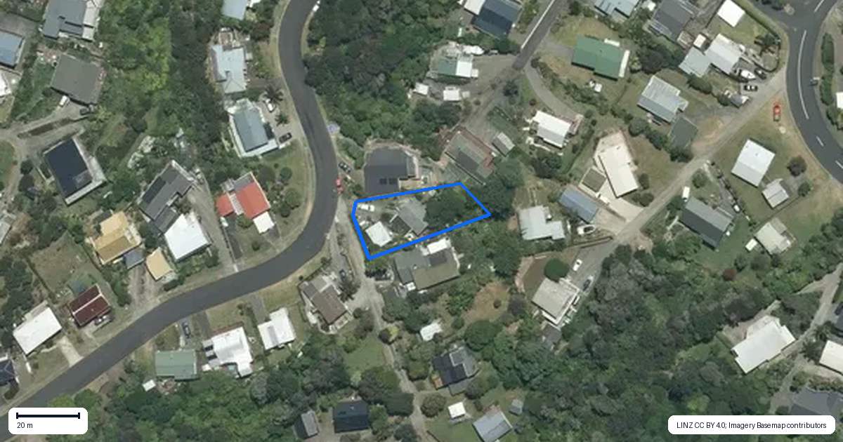 Property context map for 30 Windsor Drive, Tairua