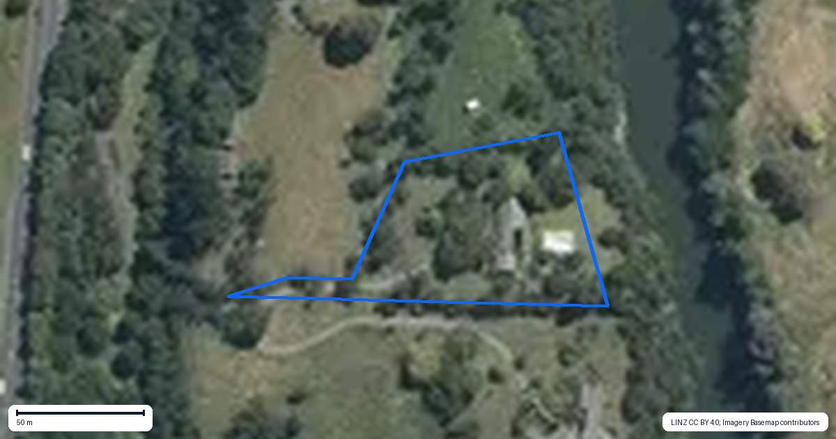 Property context map for 1/442 Airport Road, Rukuhia, Hamilton