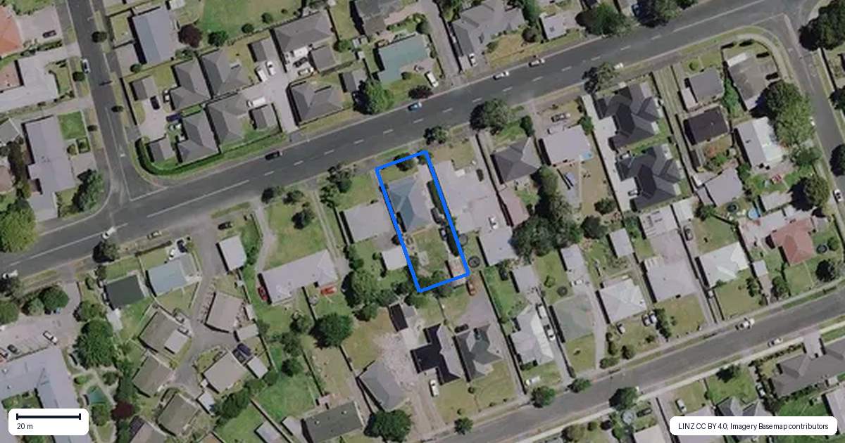 Property context map for 46 Insoll Avenue, Enderley, Hamilton