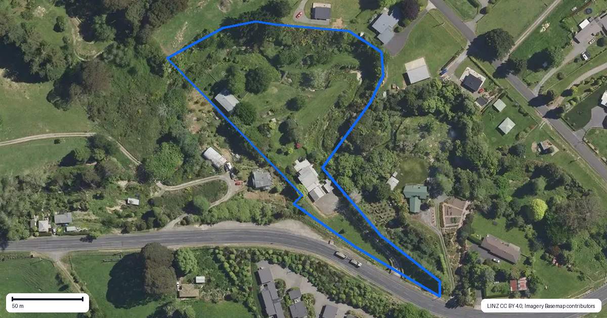 Property context map for 509 Hamurana Road, Hamurana