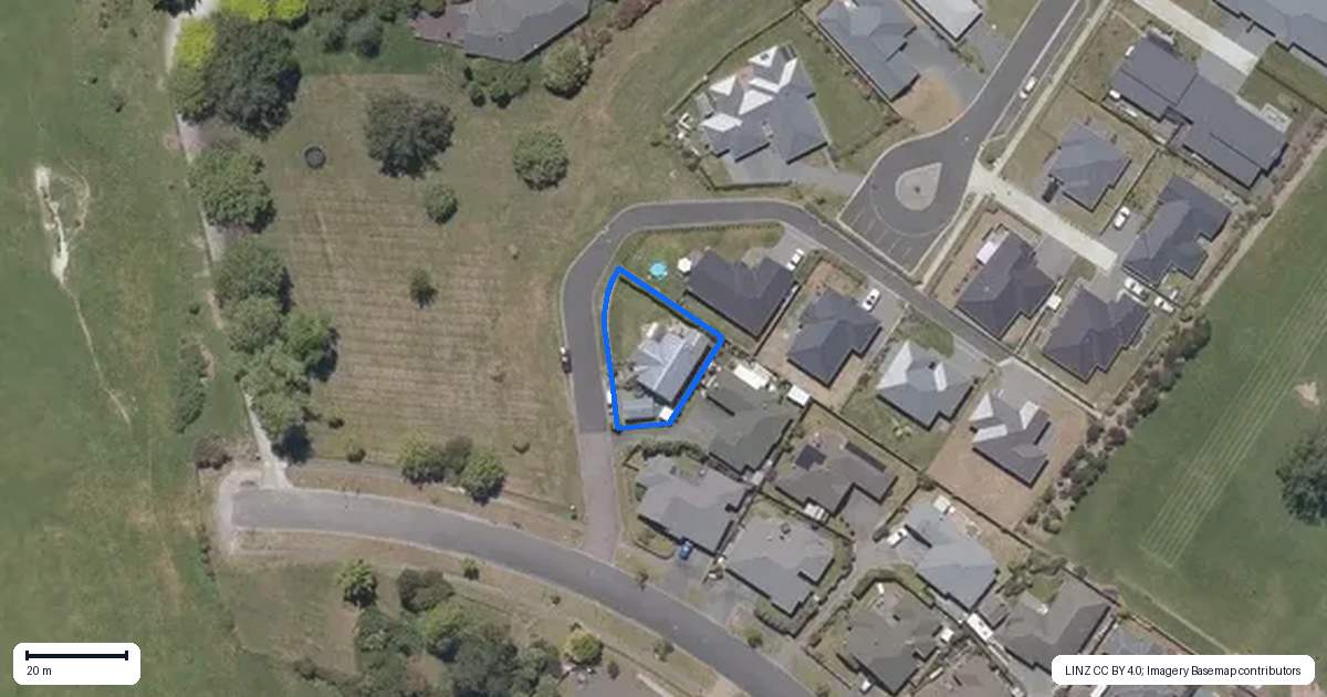 Property context map for 167 Lakewood Drive, Nukuhau, Taupo