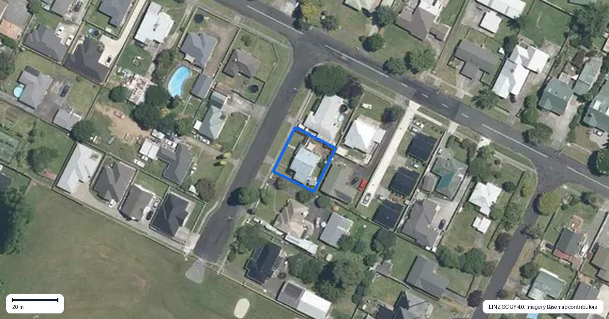 Property context map for 2A Allenby Road, Matamata