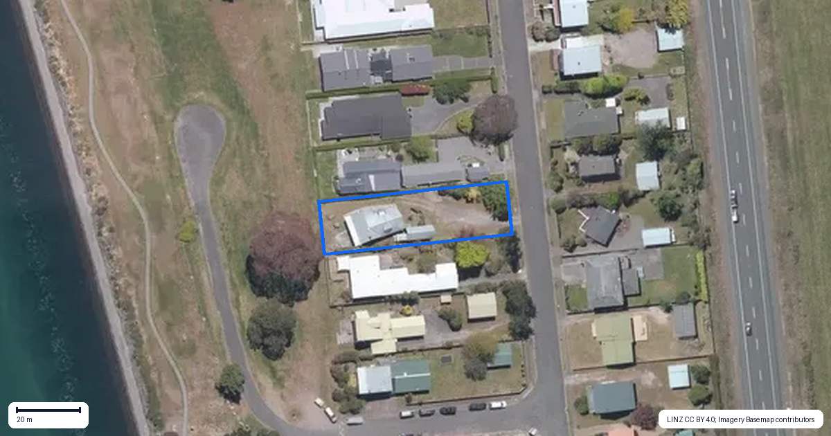 Property context map for 26 Mahuta Road, Waitahanui, Taupo