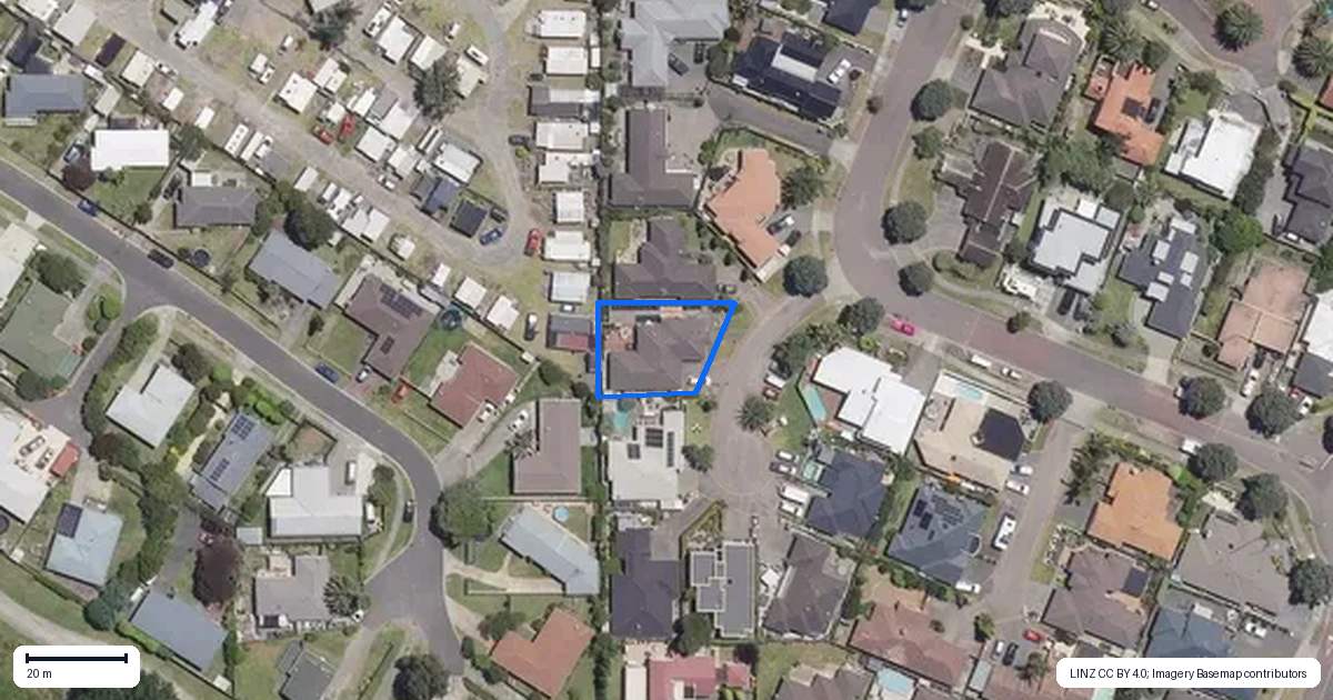 Property context map for 29 Mauritius Key, Papamoa Beach, Papamoa
