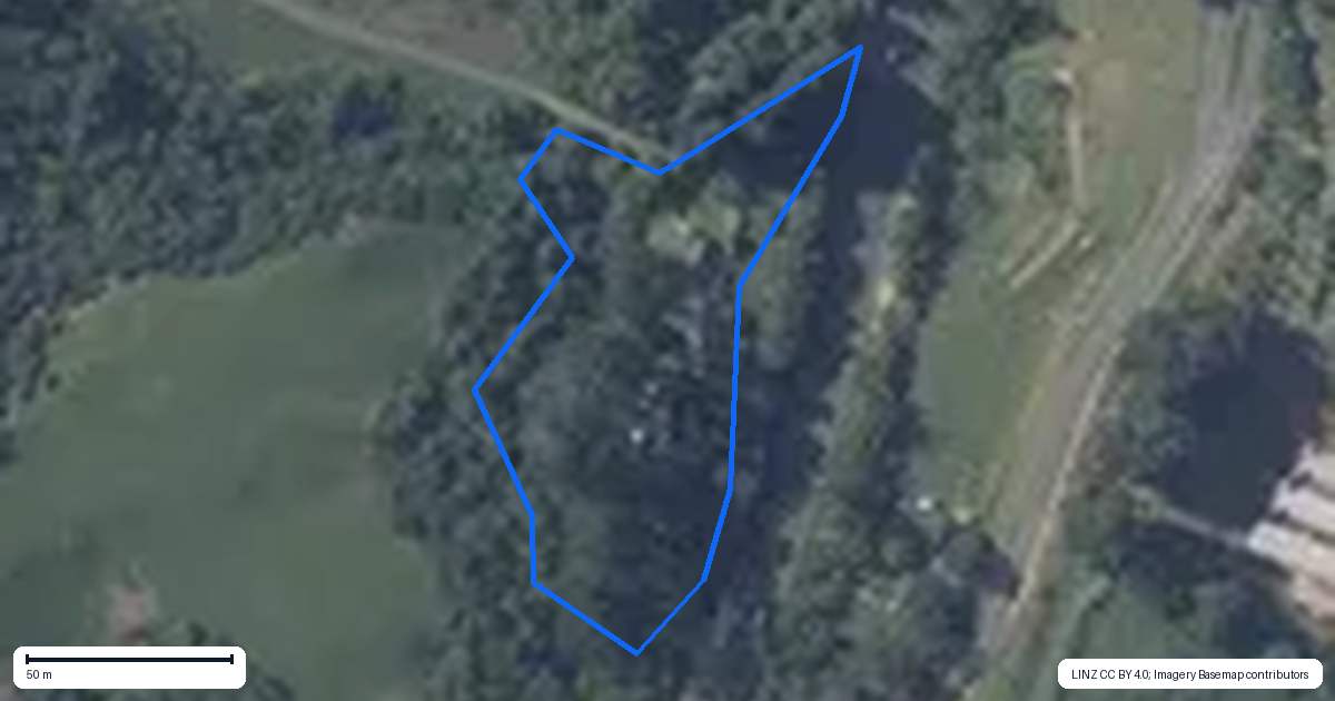 Property context map for 2322C State Highway 29, Lower Kaimai