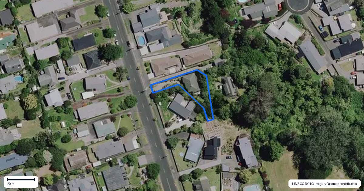 Property context map for 46A Herbert Road, Queenwood, Hamilton