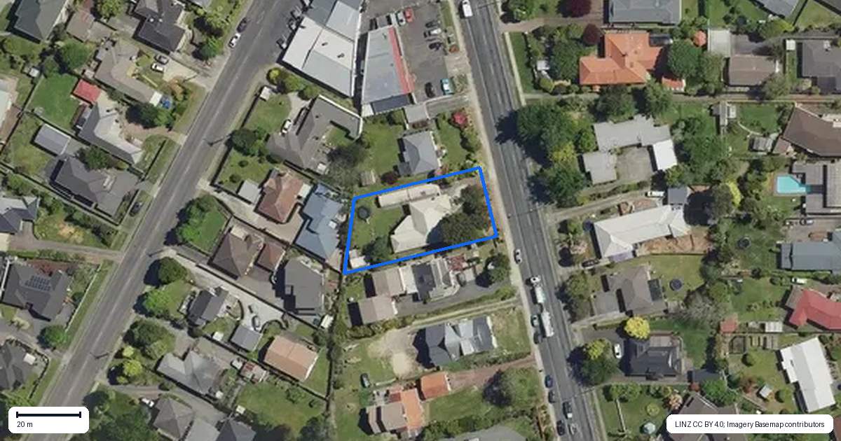 Property context map for 347 Old Taupo Road, Springfield, Rotorua