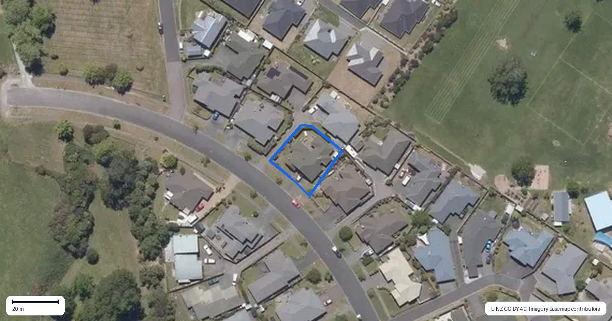 Property context map for 155 Lakewood Drive, Nukuhau, Taupo