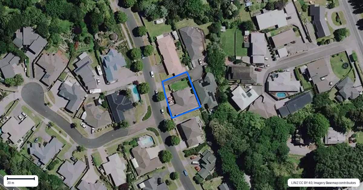 Property context map for 18 Stoneleigh Drive, Chartwell, Hamilton