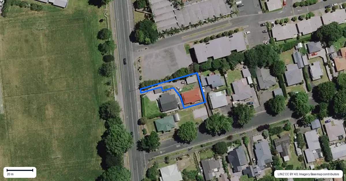 Property context map for 38A Peachgrove Road, Hamilton East, Hamilton