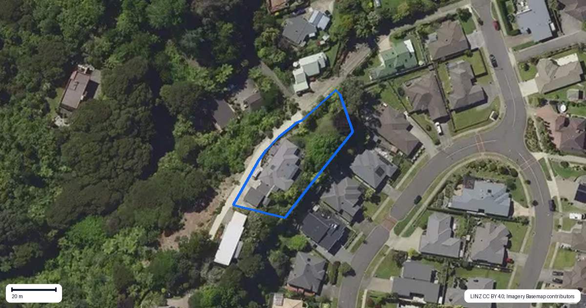 Property context map for 3 Orchid Rise, Whakatane