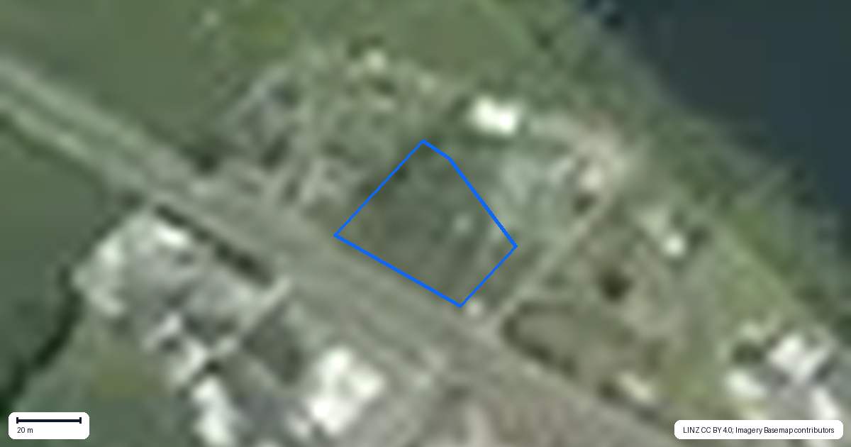 Property context map for 6051 Great South Road, Horotiu, Hamilton
