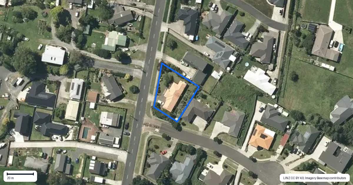 Property context map for 58 Old Taupiri Road, Ngaruawahia