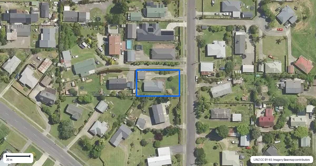 Property context map for 5 Conway Road, Paengaroa