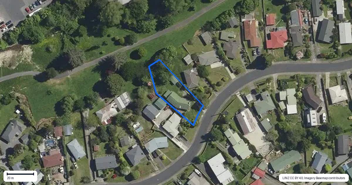 Property context map for 39 Mount View Drive, Mangakakahi, Rotorua