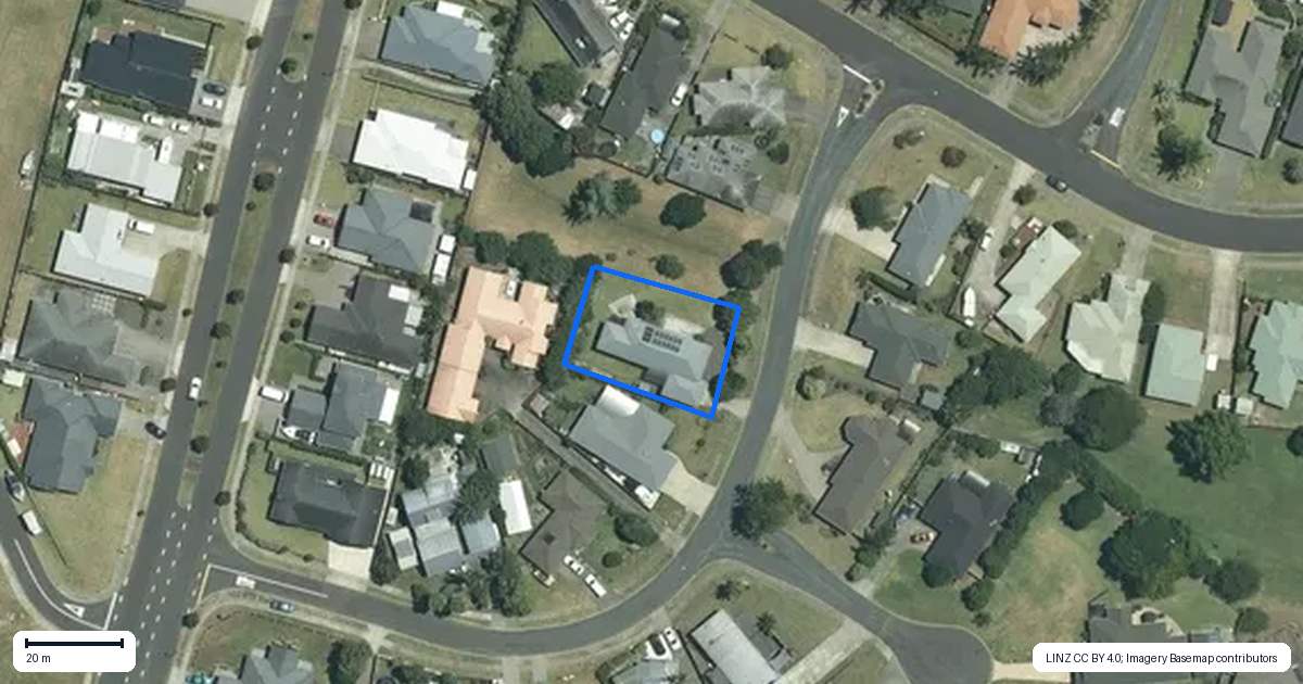 Property context map for 6 Kudu Drive, Whitianga