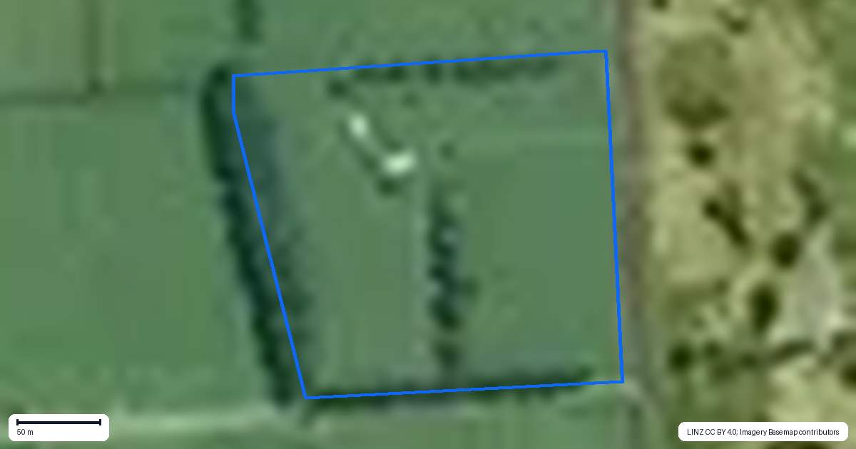 Property context map for 553 Te Ohaki Road, Te Ohaki, Huntly