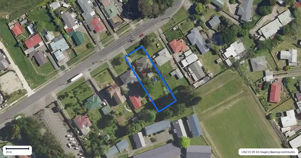 Property context map for 20 Bell Road, Western Heights, Rotorua