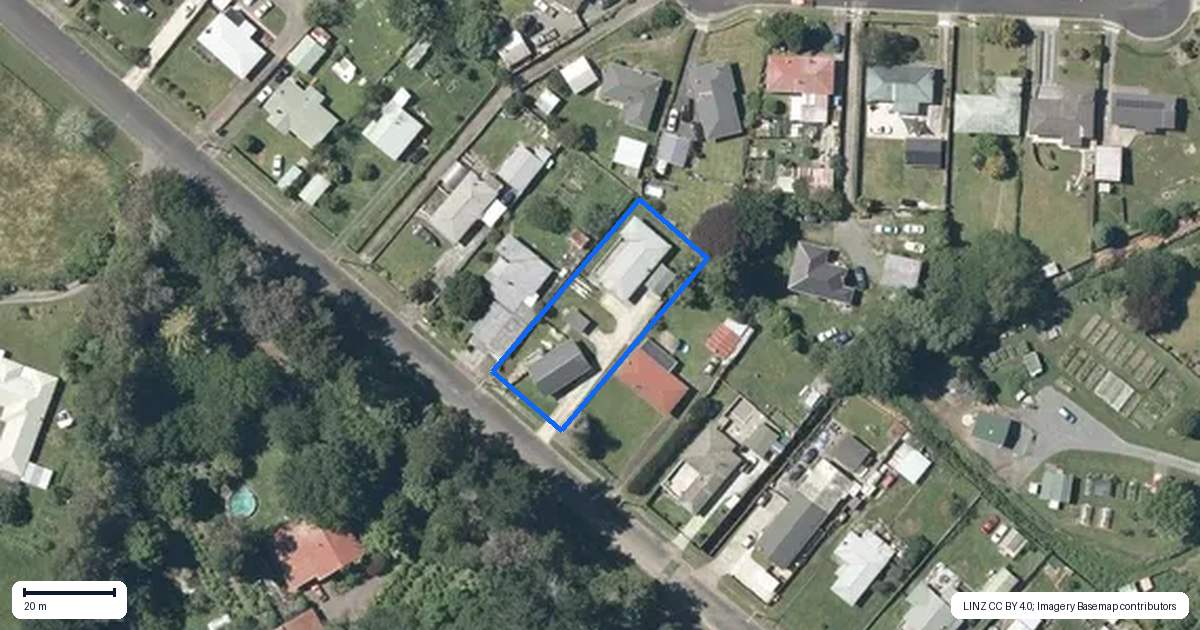 Property context map for 14 Golf Street, Putaruru