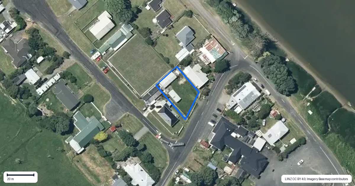 Property context map for 5 Gribbin Street, Awakino, Mokau