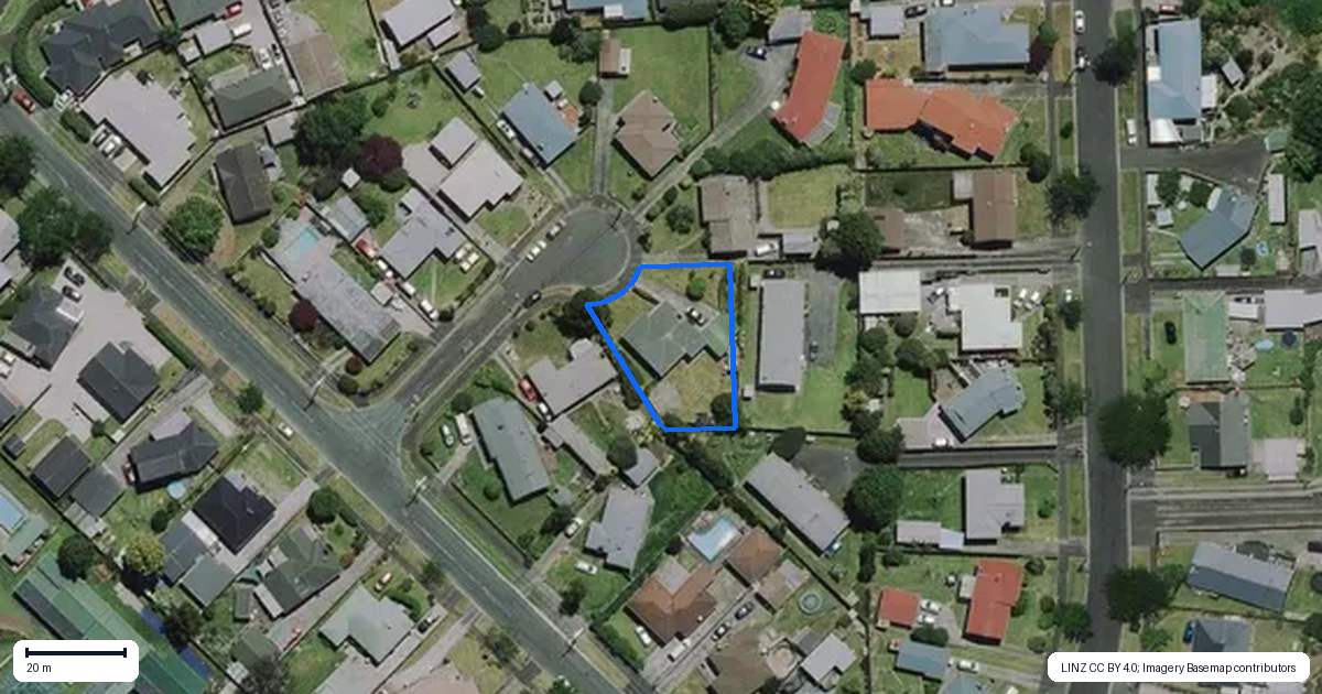 Property context map for 6 Gwendoline Place, Glenview, Hamilton