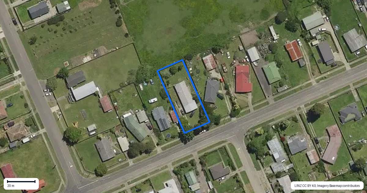Property context map for 37 Morrison Road, Taneatua