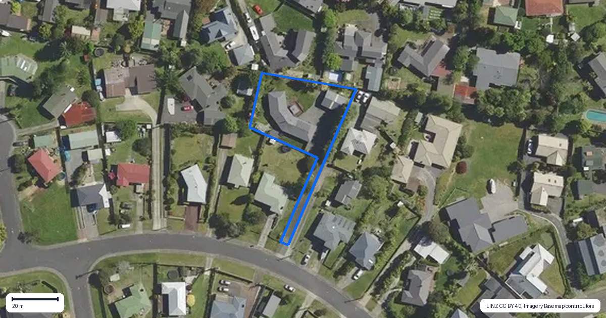 Property context map for 24 Kiwi Street, Springfield, Rotorua