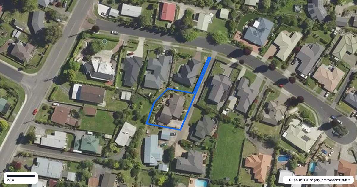 Property context map for 9 Foley Drive, Springfield, Rotorua