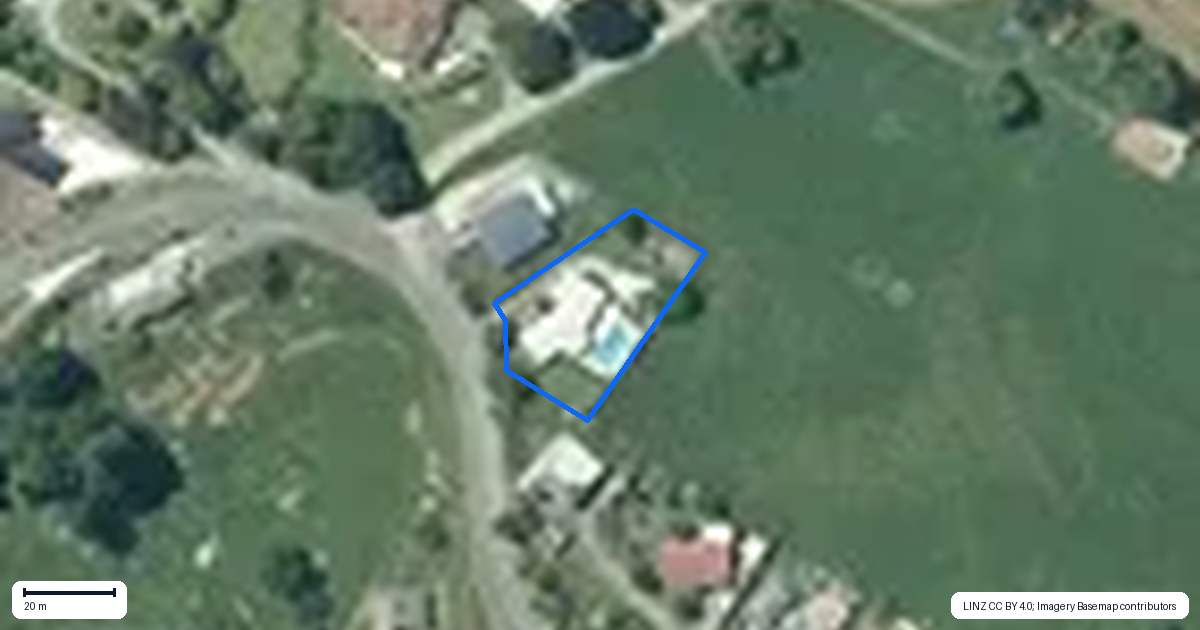 Property context map for 26 Kea Street, Piopio