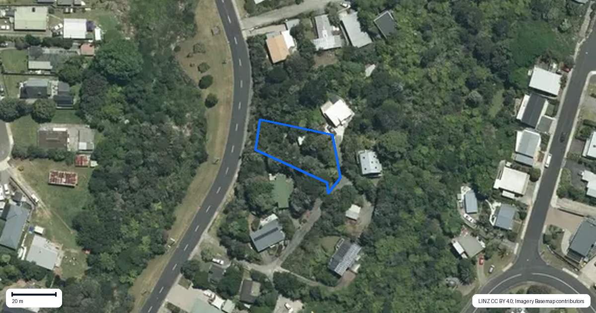 Property context map for 24 Gallagher Drive, Tairua