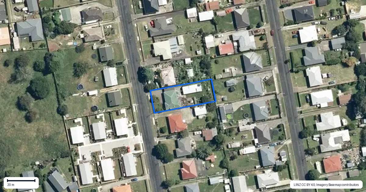 Property context map for 395 Hazelmere Crescent, Te Awamutu