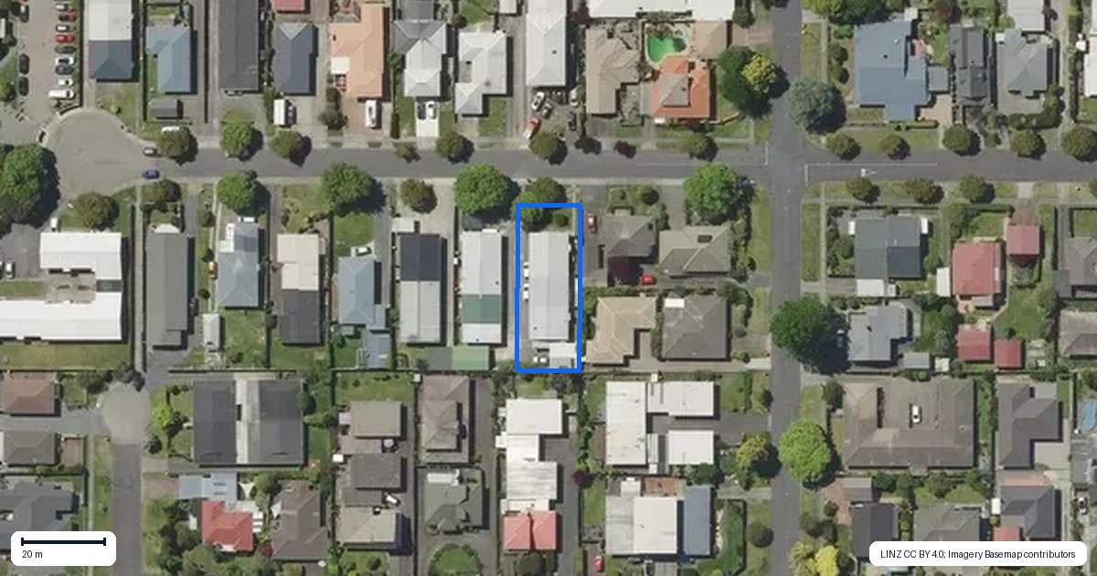 Property context map for 3/20 Carnot Street, Glenholme, Rotorua