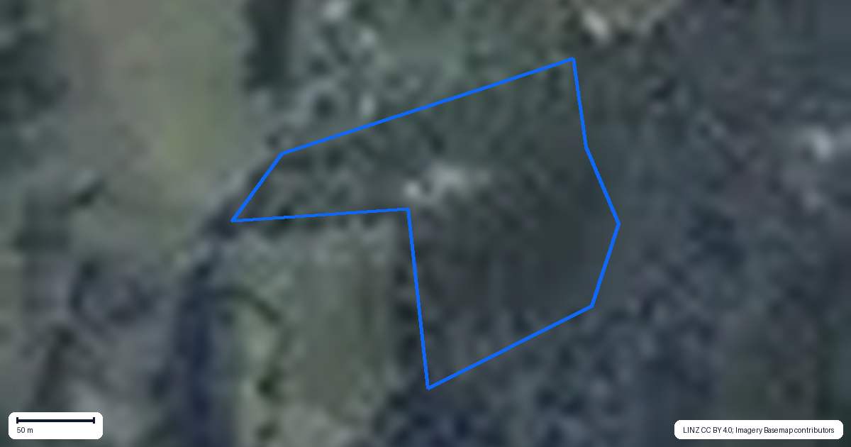 Property context map for 475 Work Road, Whakamarama