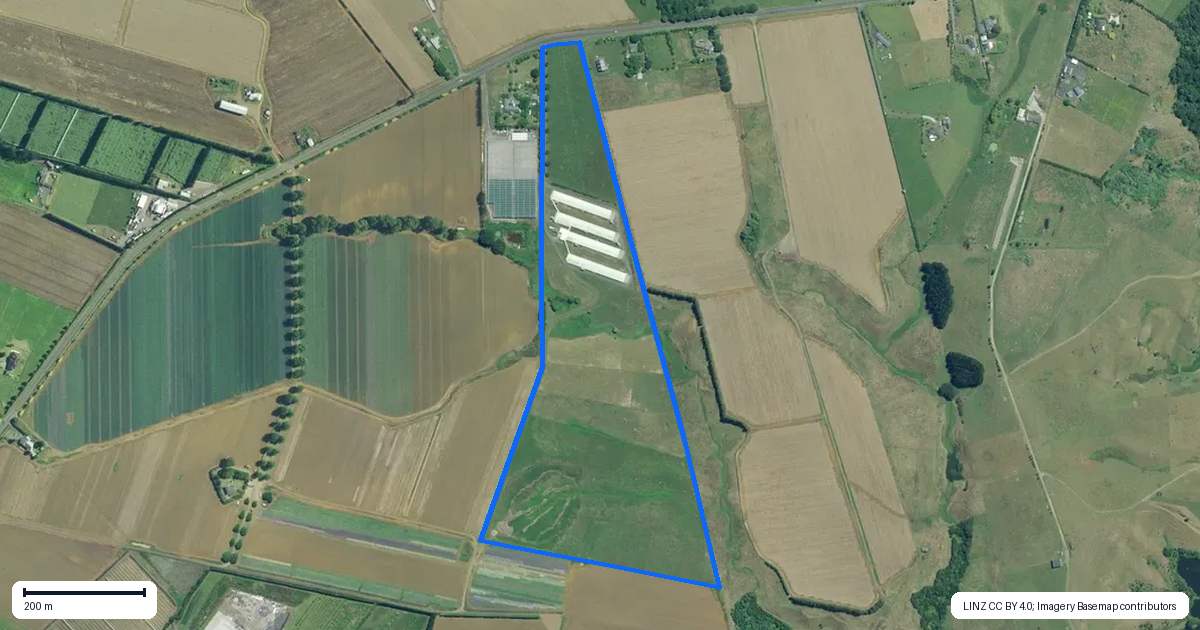 Property context map for 369 Mercer Ferry Road, Mercer