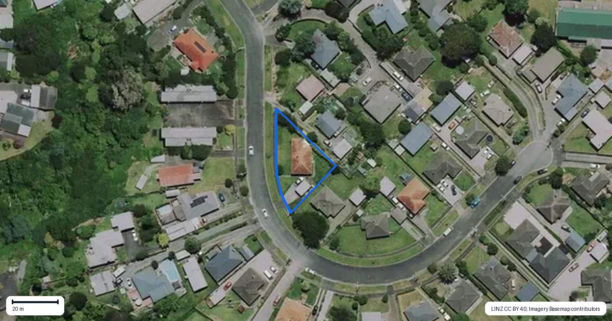 Property context map for 21 Pollen Crescent, Melville, Hamilton