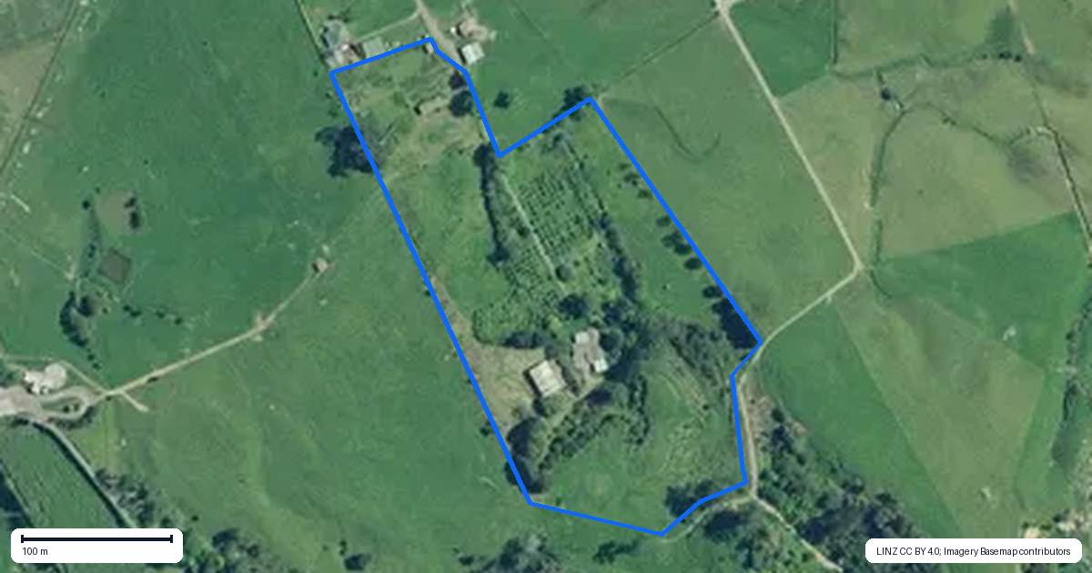 Property context map for 62A Hikuai Settlement Road, Hikuai