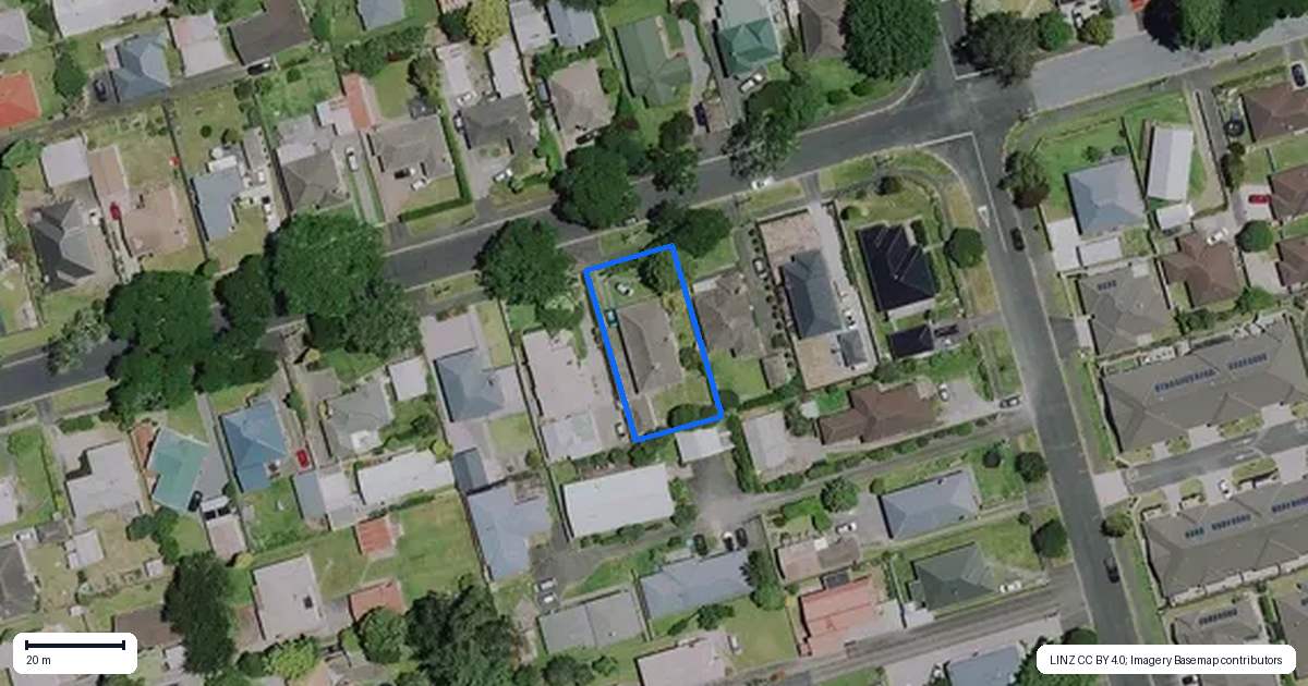 Property context map for 116 Brookfield Street, Hamilton East, Hamilton